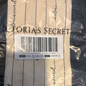 Victoria's Secret Tote Bag - Black and Cream
